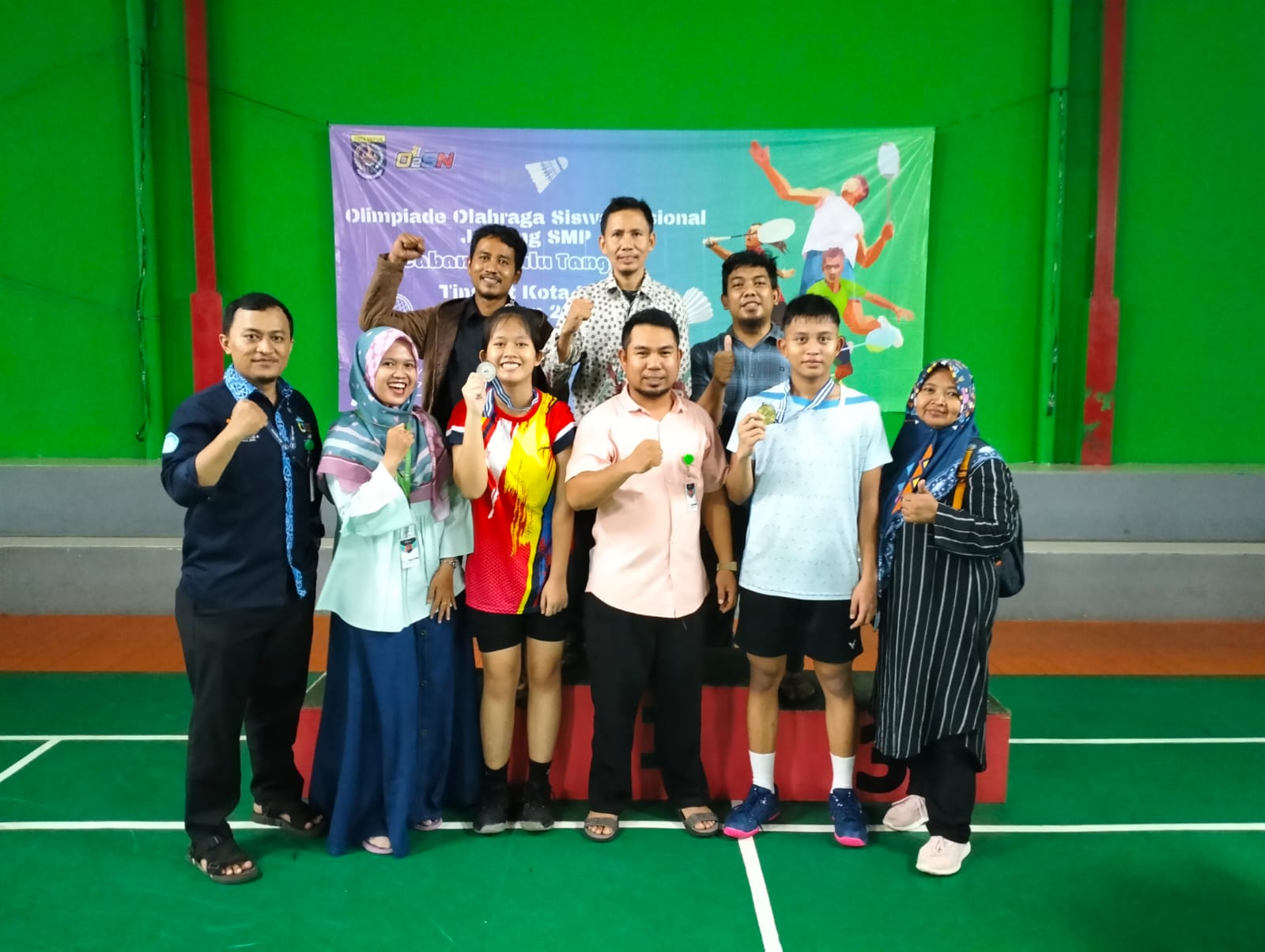 Gambar Thumbnail untuk berita SISWA-SISWI SMP TIRTAJAYA MERAIH PRESTASI DI AJANG O2SN TINGKAT SMP SEDERAJAT CABOR BULU TANGKIS TINGKAT KOTA DEPOK 2023